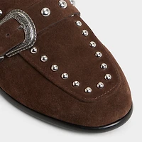 Enola Dark Brown Women's Loafers & Oxfords | ALDO Canada