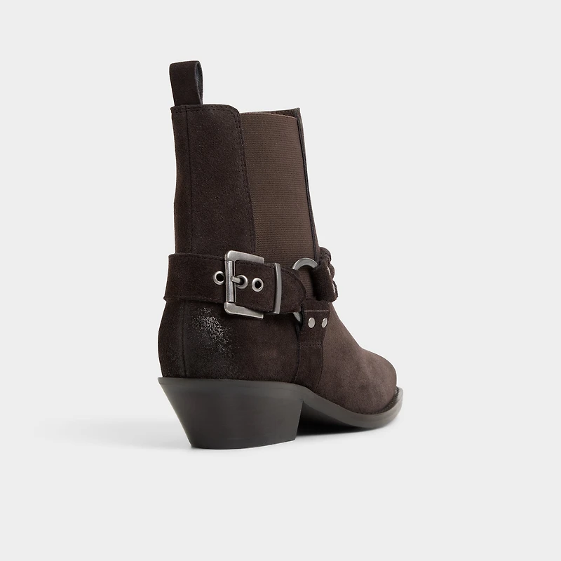 Erogar Dark Brown Women's Ankle boots | ALDO Canada