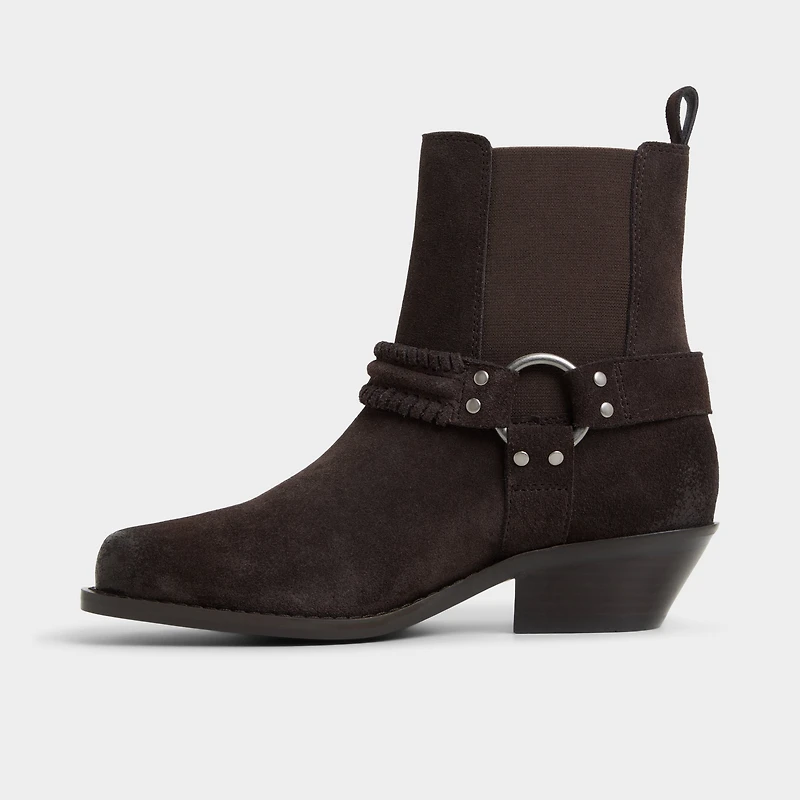 Erogar Dark Brown Women's Ankle boots | ALDO Canada