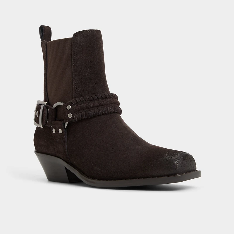 Erogar Dark Brown Women's Ankle boots | ALDO Canada