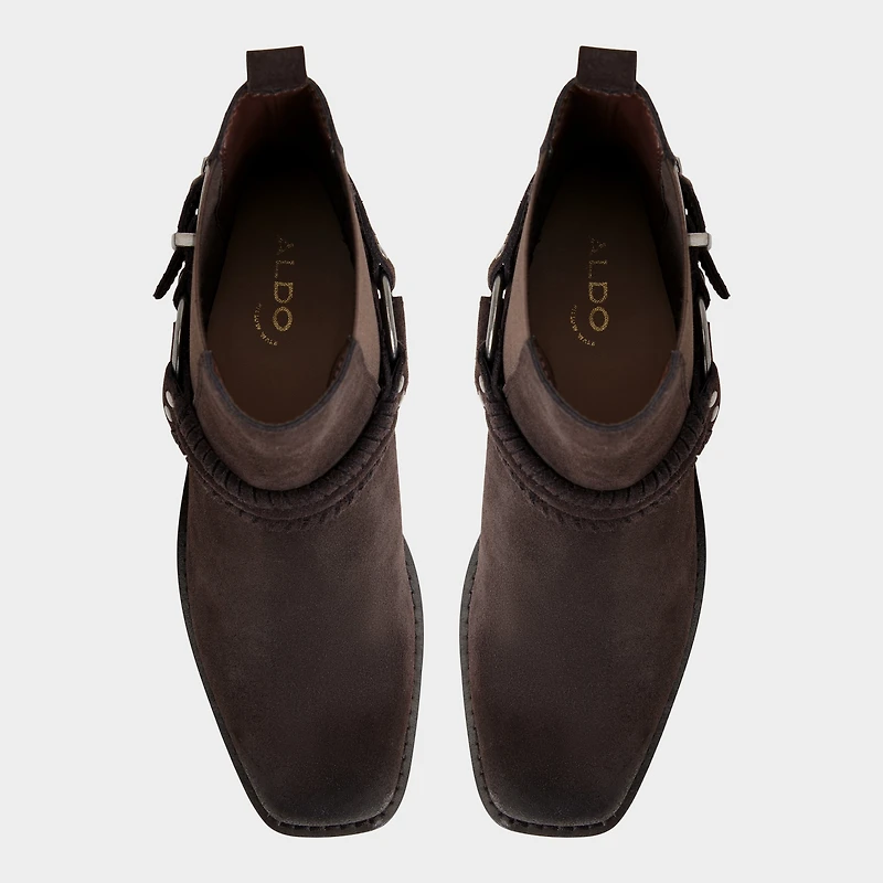 Erogar Dark Brown Women's Ankle boots | ALDO Canada