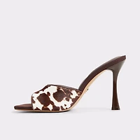 Evadalia Open Brown Women's Mule slides | ALDO US