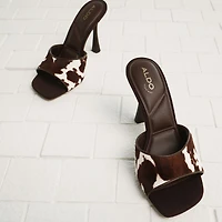 Evadalia Open Brown Women's Mule slides | ALDO US