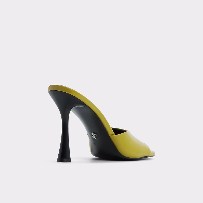 Evadalia Lime Green Women's Mule slides | ALDO US