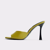 Evadalia Lime Green Women's Mule slides | ALDO US
