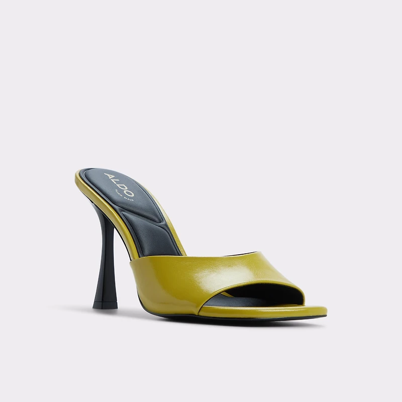 Evadalia Lime Green Women's Mule slides | ALDO US