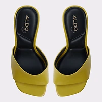 Evadalia Lime Green Women's Mule slides | ALDO US