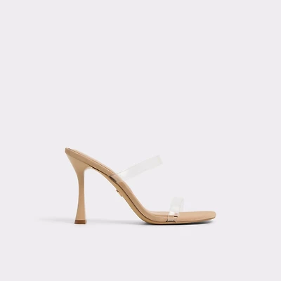 Evalina Medium Beige Women's Heeled sandals | ALDO US