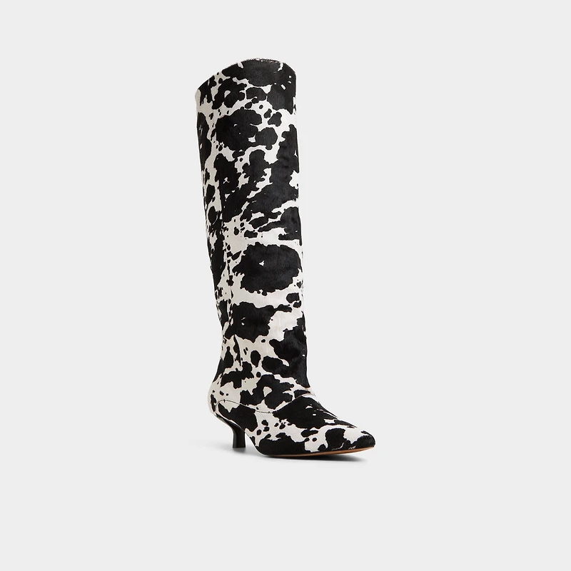 Everose White/Black Women's Dress boots | ALDO Canada