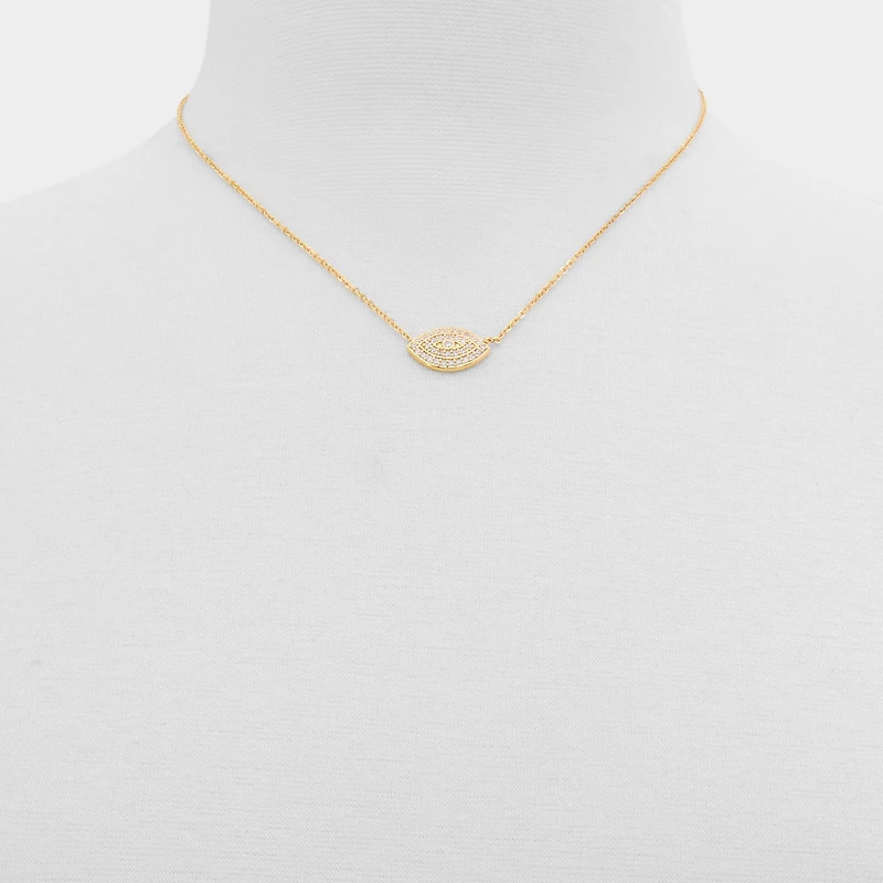 Eyenecklace Gold/Clear Multi Women's Necklaces | ALDO Canada