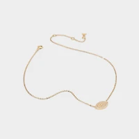 Eyenecklace Gold/Clear Multi Women's Necklaces | ALDO Canada