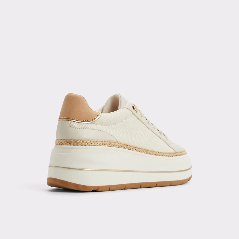 Garelia Cream Women's Platform and wedge sneakers | ALDO US