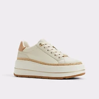 Garelia Cream Women's Platform and wedge sneakers | ALDO US