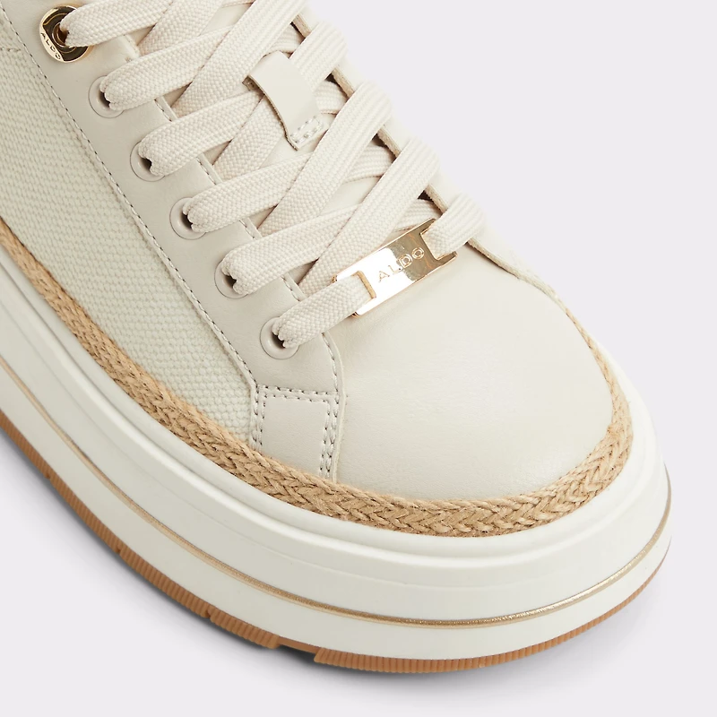 Garelia Cream Women's Platform and wedge sneakers | ALDO US