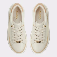 Garelia Cream Women's Platform and wedge sneakers | ALDO US