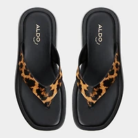 Grettle Marron Multi Femmes Sandales tongs | ALDO Canada