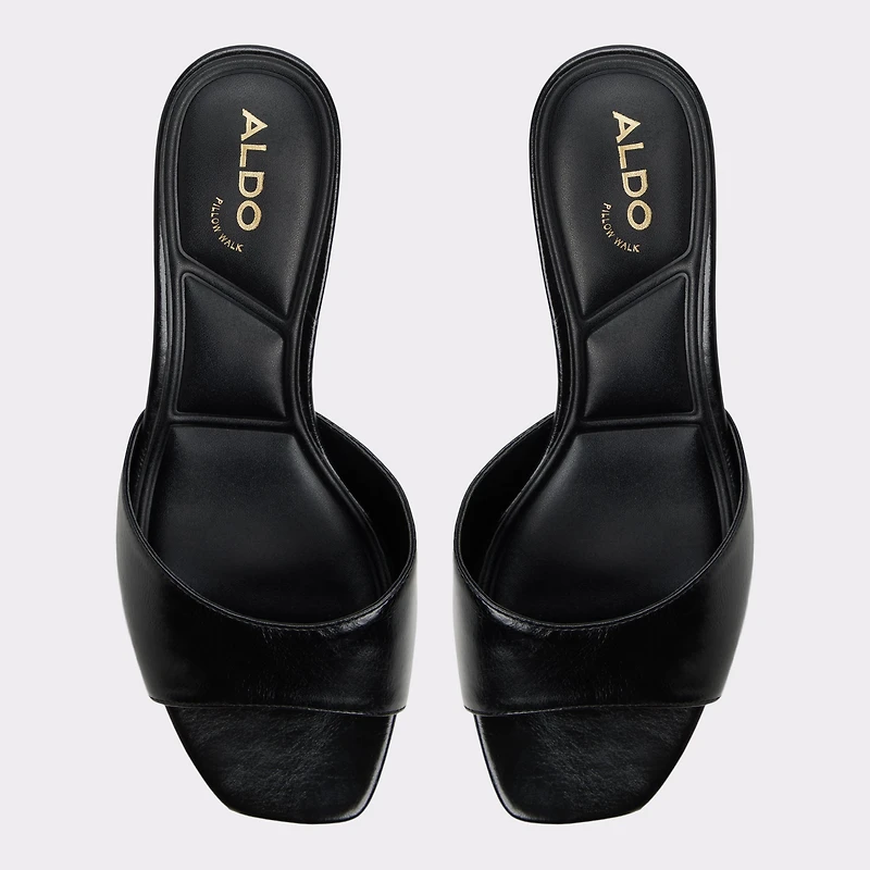 Haeden Black Women's Heeled mules | ALDO US