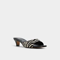 Haeden Blanc/Noir Femmes Talons bas | ALDO Canada