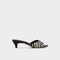 Haeden White/Black Women's Kitten heels | ALDO US
