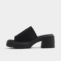 Harrietta Noir Femmes Talons plateformes | ALDO Canada
