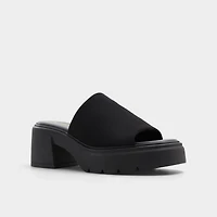 Harrietta Noir Femmes Talons plateformes | ALDO Canada