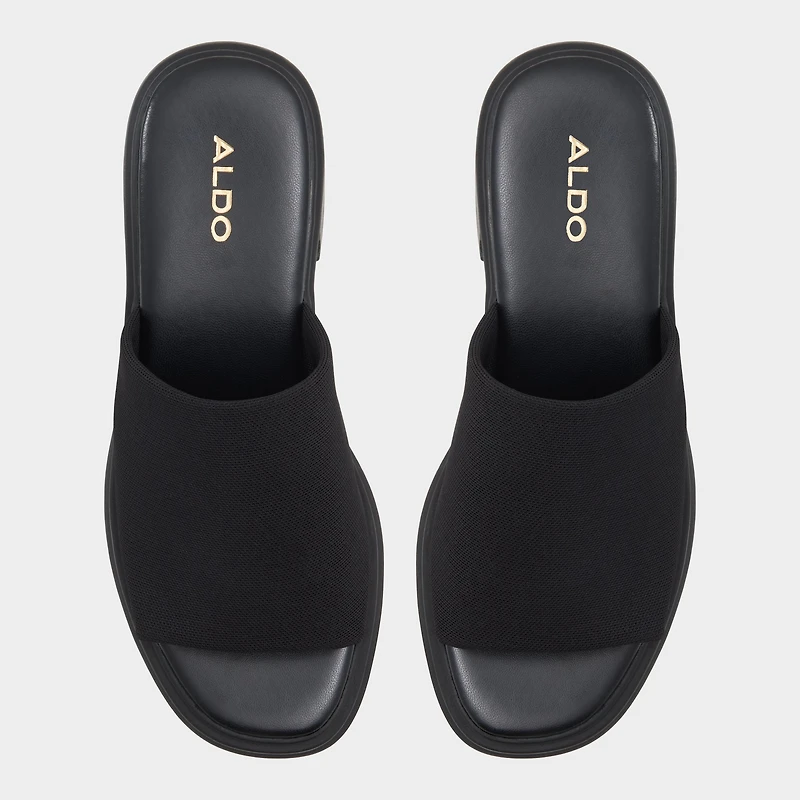 Harrietta Noir Femmes Talons plateformes | ALDO Canada