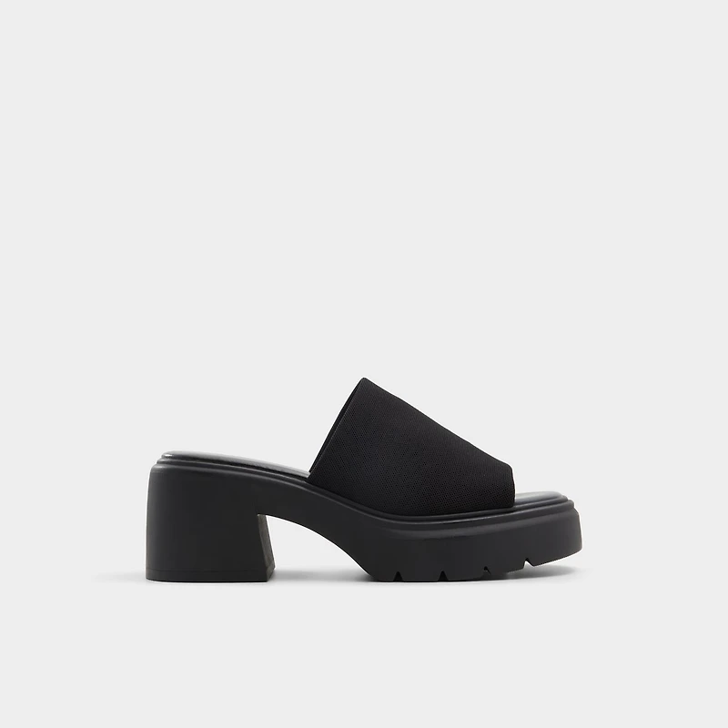 Harrietta Noir Femmes Talons plateformes | ALDO Canada
