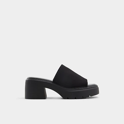 Harrietta Noir Femmes Talons plateformes | ALDO Canada