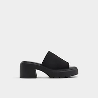 Harrietta Noir Femmes Talons plateformes | ALDO Canada