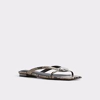 Iliria White/Black Women's Flats | ALDO US