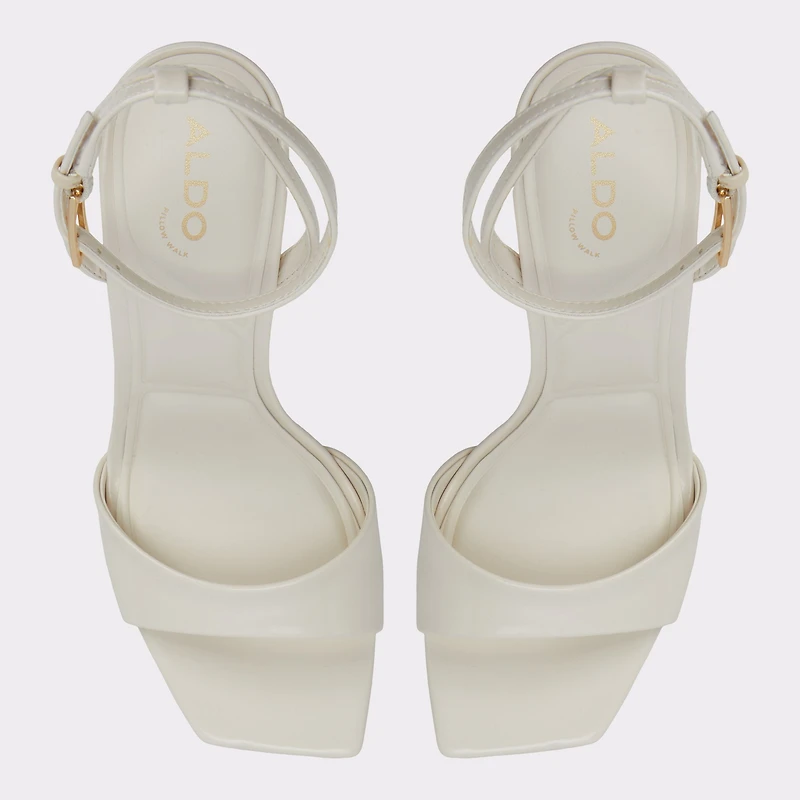 Illustrious Other White Women's Strappy Heels | ALDO US