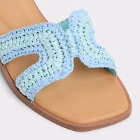 Itsandal Blue Combo Women's Flats | ALDO US