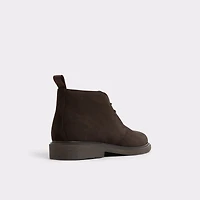 Jefrey Dark Brown Leather Suede Men's Chukka boots | ALDO Canada