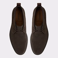 Jefrey Dark Brown Leather Suede Men's Chukka boots | ALDO Canada
