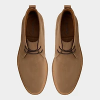 Jefrey Marron Foncé Cuir Extensible Hommes Botte Chukka | ALDO Canada