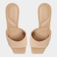 Jennifer Medium Beige Women's Heeled mules | ALDO Canada