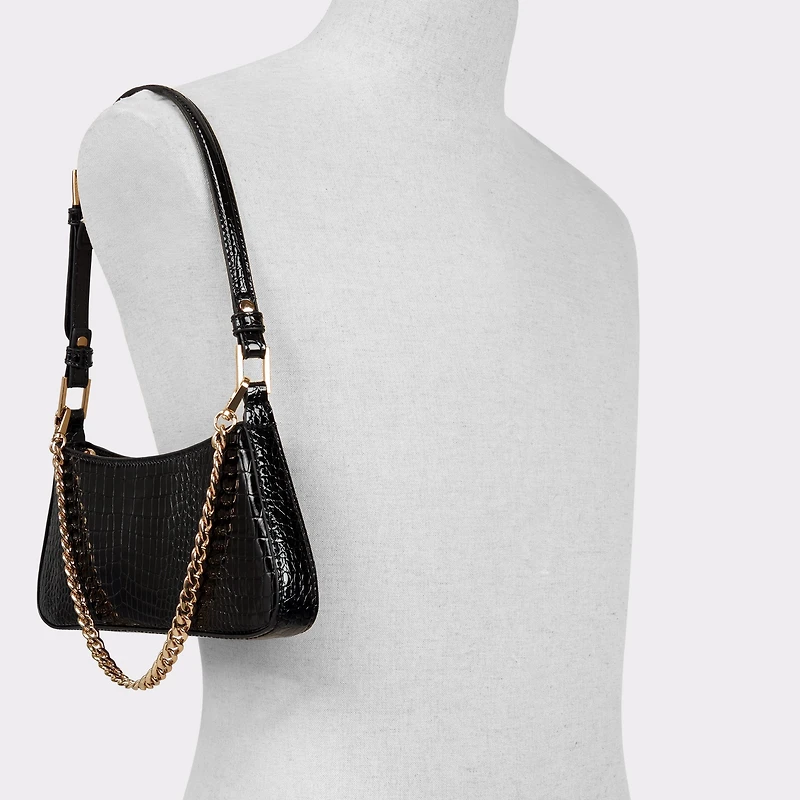 Jobellee Black Overflow Women's Shoulder Bags | ALDO US