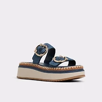 Kaeithien Dark Blue Women's Platform sandals | ALDO US