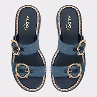Kaeithien Dark Blue Women's Platform sandals | ALDO US