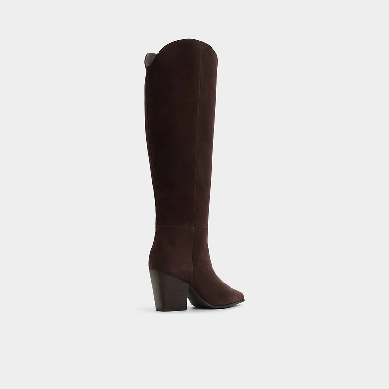 Kaely Dark Brown Women's Tall Boots | ALDO Canada