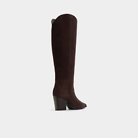 Kaely Dark Brown Women's Tall Boots | ALDO Canada