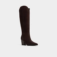 Kaely Dark Brown Women's Tall Boots | ALDO Canada