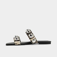 Katalena White/Black Women's Flats | ALDO Canada