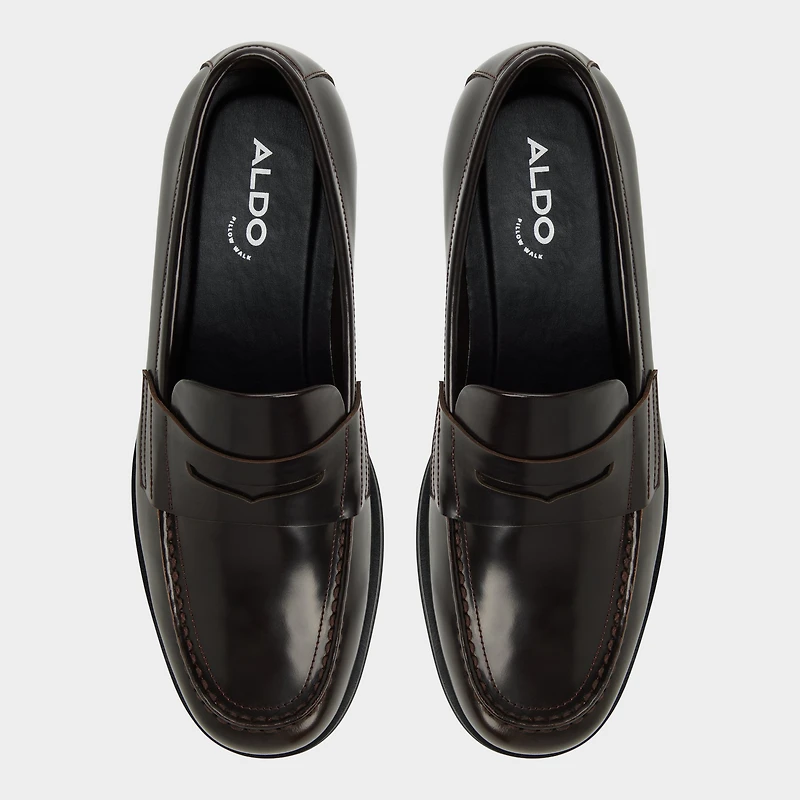 Keifer Dark Brown Men's Dress Shoes | ALDO Canada