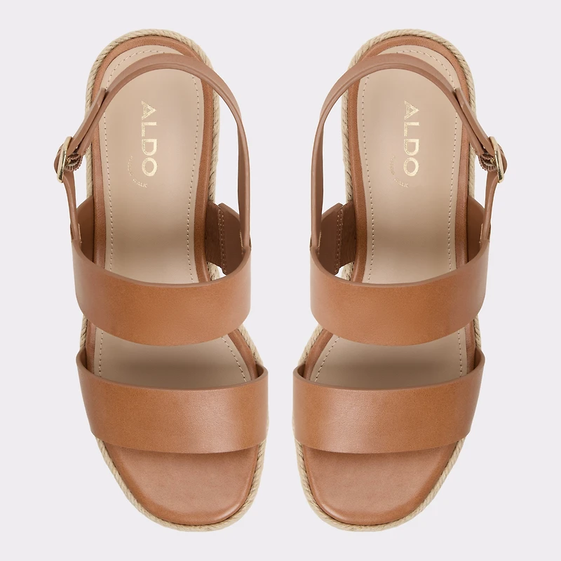 Keoni Medium Brown Women's Platform sandals | ALDO US