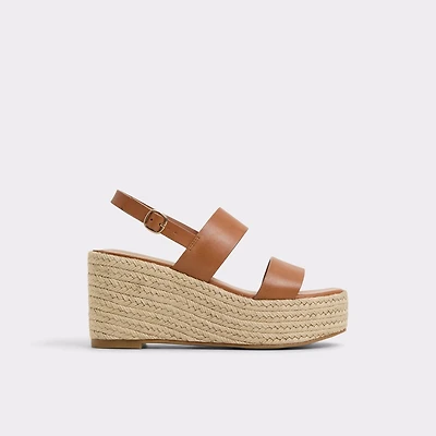 Keoni Medium Brown Women's Platform sandals | ALDO US