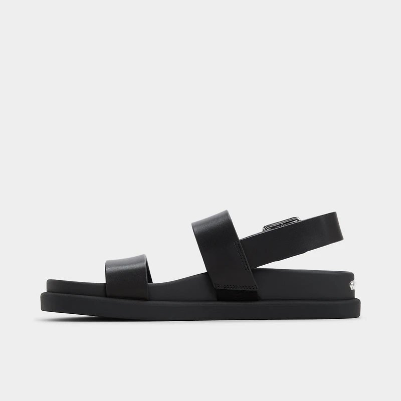 Laroisean Noir Femmes Sandales a assise plantaire | ALDO Canada