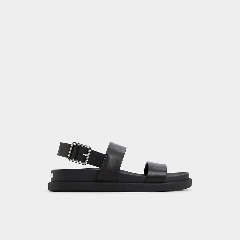 Laroisean Noir Femmes Sandales a assise plantaire | ALDO Canada