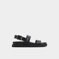 Laroisean Noir Femmes Sandales a assise plantaire | ALDO Canada