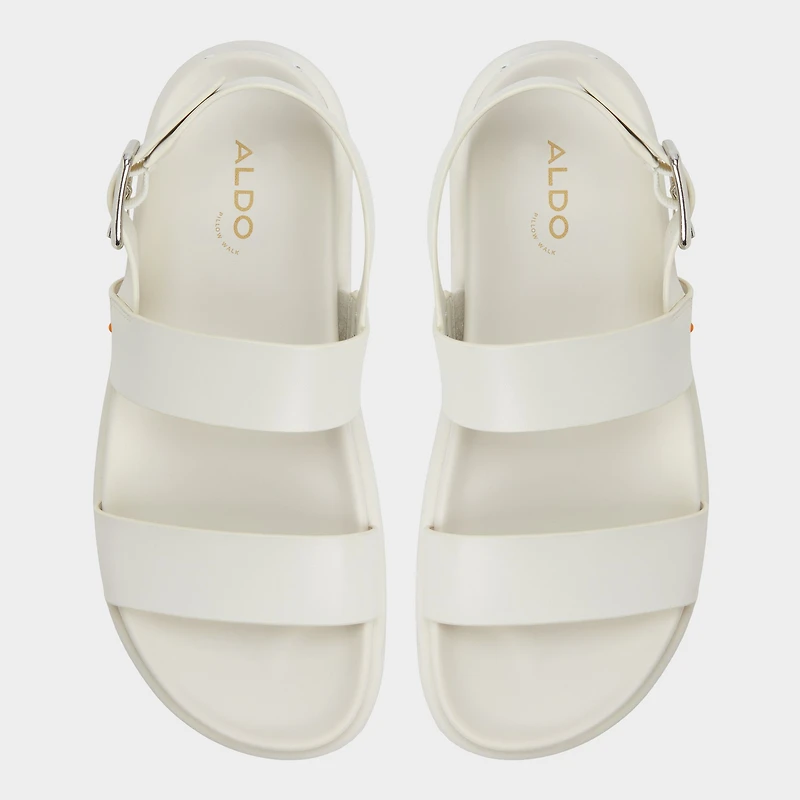 Laroisean Blanc/Oss Femmes Sandales a assise plantaire | ALDO Canada